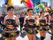 viventura Altiplano south america, bolivia,la paz,dancing,floklore,costumes,Bianca Bauza