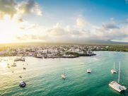 viventura Insel Santa Cruz drohne drone ecuador galapagos gopro harbour isla santa cruz luftaufnahme vivideo 190 - viventura South America Tours GoPro Footage from Drone