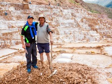 viventura The Salt evaporation ponds of Maras, Peru
